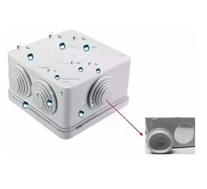 Camera Adaptable Box CCTV camera waterproof box PVC Outdoor camera junction box IP 65 – HAQ ...