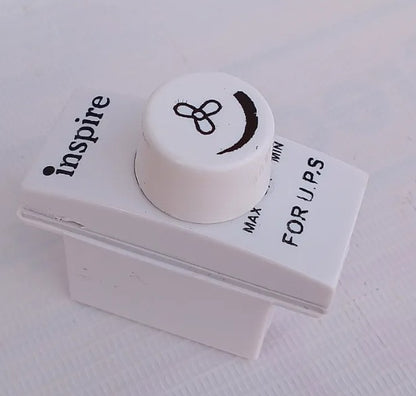 Inspire Fan Dimmer Switch Fan Regulator 250V- UPS Supported -Piano Size Fitting - Piano Fan Dimmer