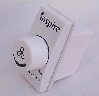 Inspire Fan Dimmer Switch Fan Regulator 250V- UPS Supported -Piano Size Fitting - Piano Fan Dimmer