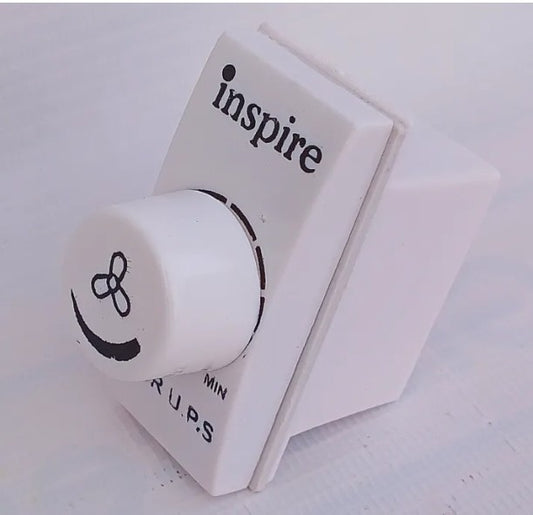 Inspire Fan Dimmer Switch Fan Regulator 250V- UPS Supported -Piano Size Fitting - Piano Fan Dimmer