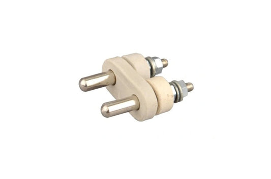 Ceramic heating plug for a frying pan, stove & heater
