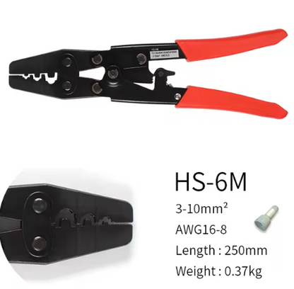 Thimble Plier Crimping Pliers Cable Lug Crimper Tool Bare Terminal Crimper Hand tools for non-insulated cable links