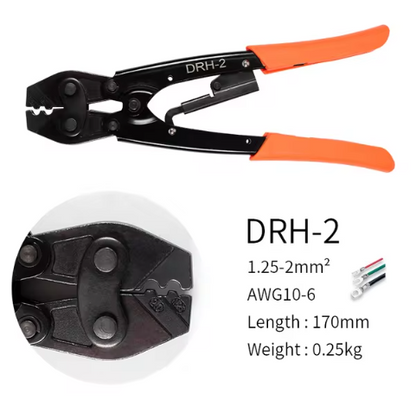 Thimble Plier Crimping Pliers Cable Lug Crimper Tool Bare Terminal Crimper Hand tools for non-insulated cable links