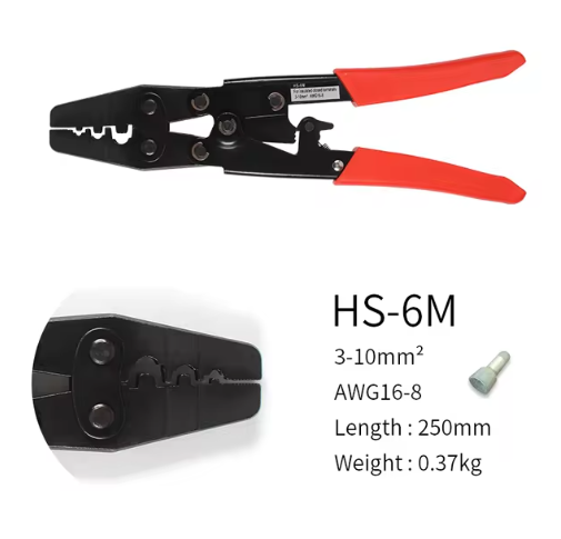 Thimble Plier Crimping Pliers Cable Lug Crimper Tool Bare Terminal Crimper Hand tools for non-insulated cable links