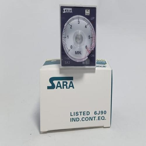 Sara Time Relay SA3PA-B 220VAC Timer Delay in Pakistan