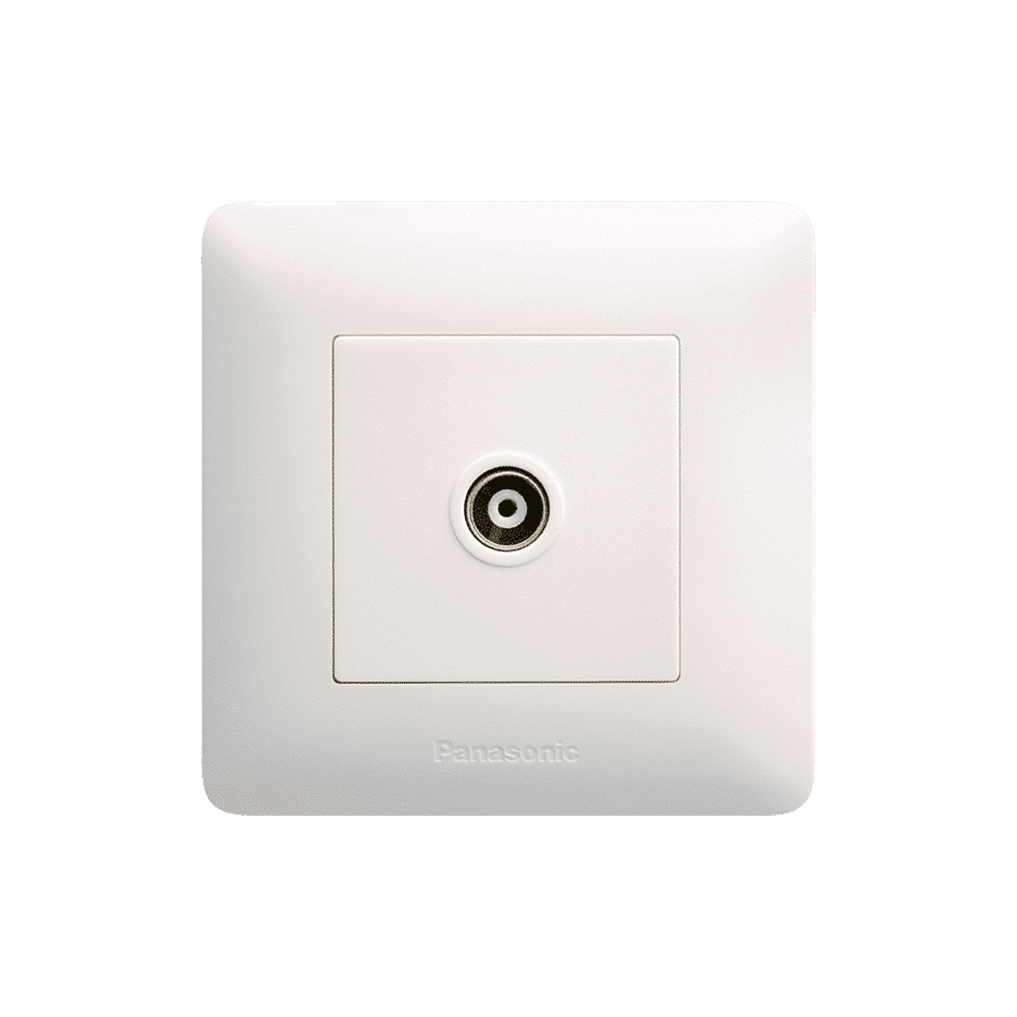 Box Socket Panasonic Panasonic (SIMPLUS) - 1 Gang - TV Socket - (DIN TYPE) – HAQ ELECTRIC