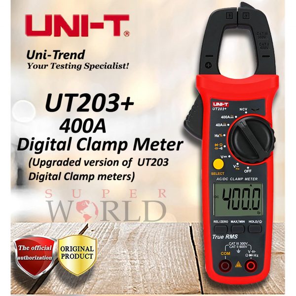 UNI T Digital Clamp Multimeter UT203+ In Pakistan