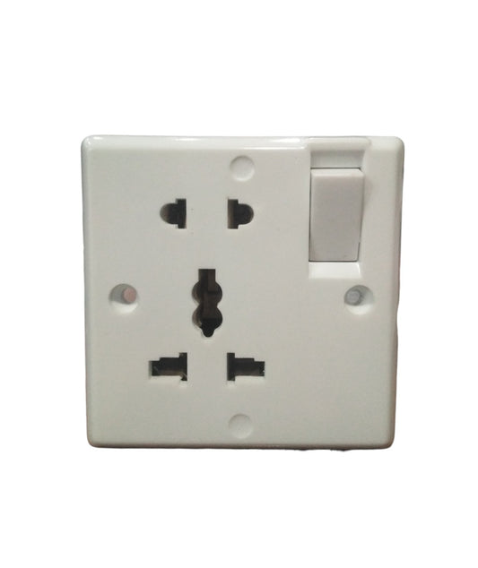 Xelent Light Plug 10A 3pin with 2 pin socket