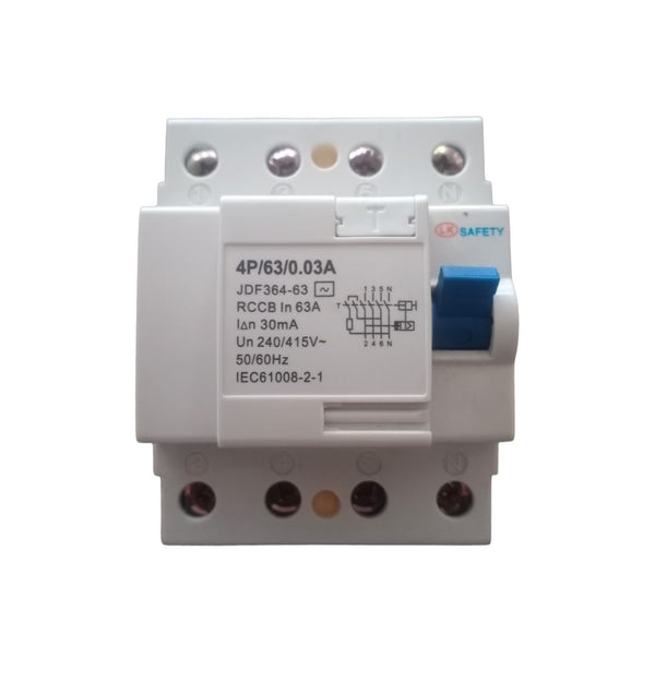Safety Earth Leakage Circuit Breaker ELCB