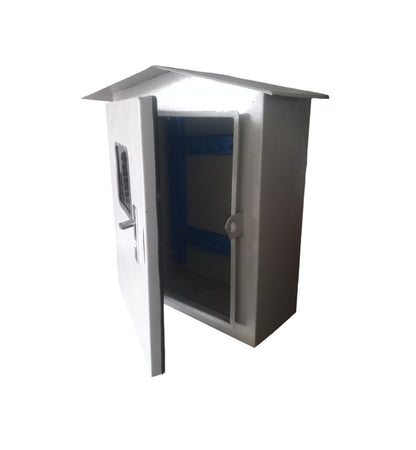 Metal Meter Box single & Three Phase waterproof with Shade