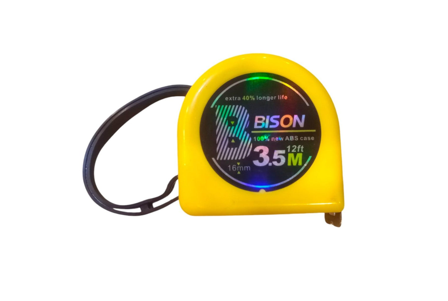 Bison Measuring Tape 3.5 Meter (12ft) abs Case 16mm