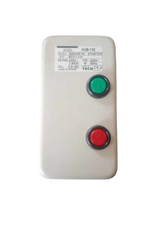 TECO D.O.L Magnatic Starter HUB - 11E 2HP