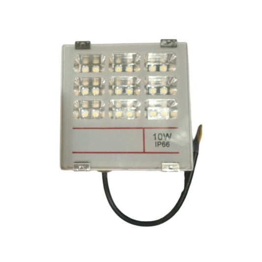 10 Watts Flood Light White & Black Body