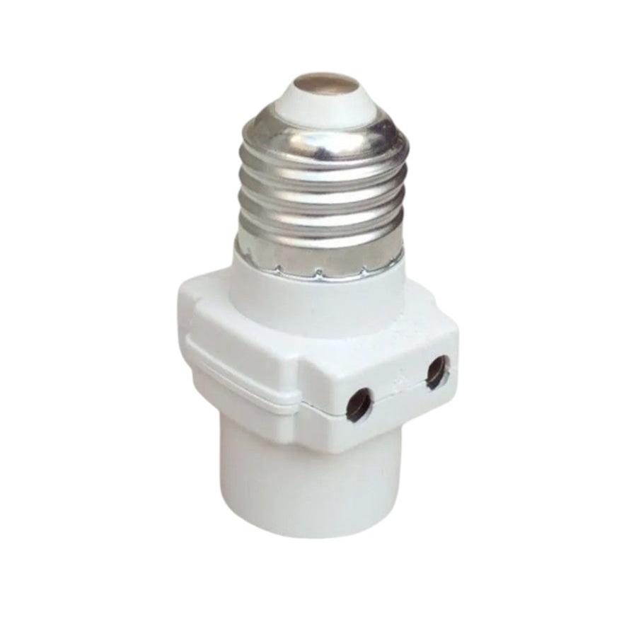 E27 to E27 Lamp Holder With 2x 2Pin EU Plug For Home Office Photography Uses