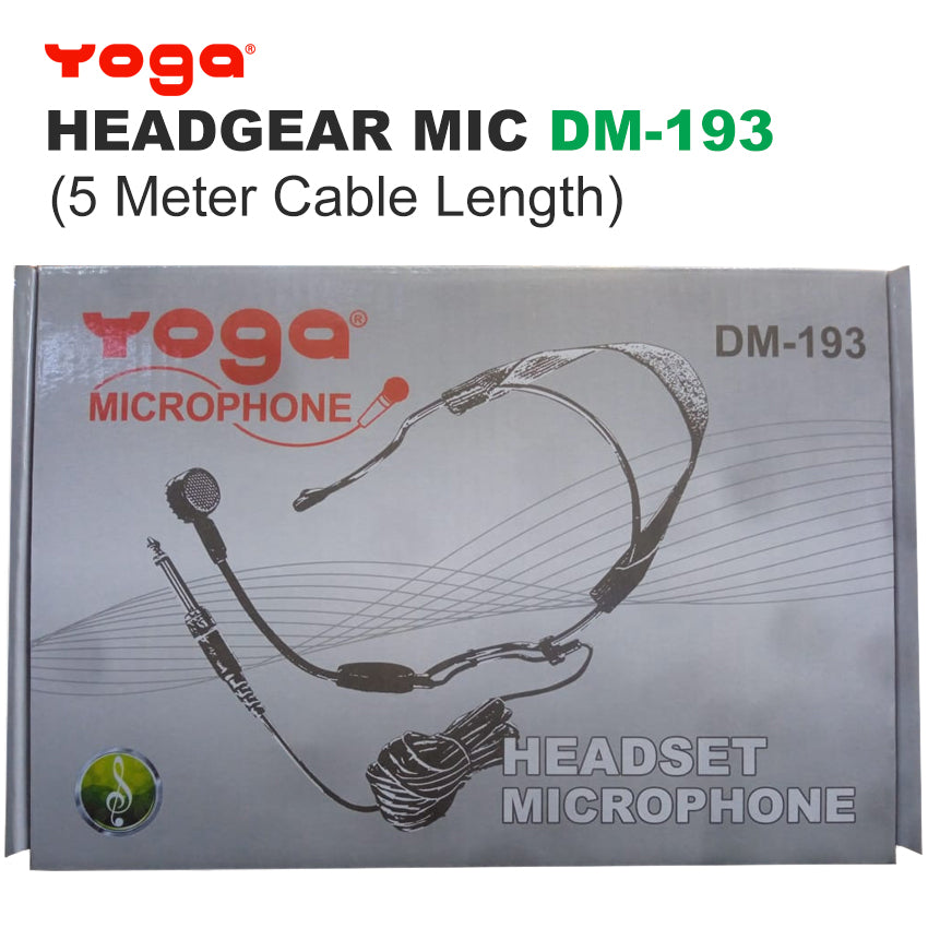 Yoga DM-193 Headset Headgear Microphone – Mic