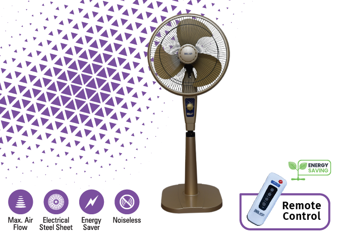 Belvin Stand Fan Platinum Plus