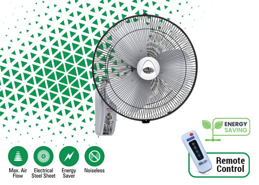 Belvin Platinum Wall Bracket Fan