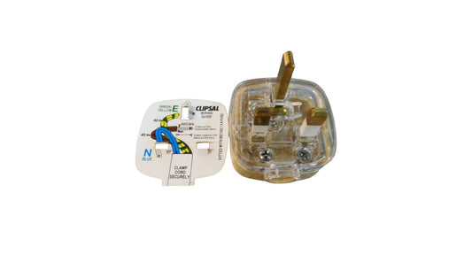 Clipsal electrics 13A 3 pin Flat plug