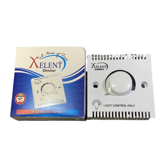 Xelent Dimmer Light Dimmer Fan Dimmer 500-1500 watt