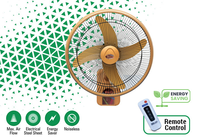 Belvin Platinum Plus Wall Bracket Fan