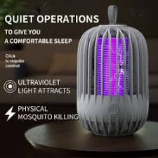 Mosquito Killer Lamp, Bug Zapper Insect Killer Fly Repellent Electric with Night Light, Powerful Mosquito Repellent Pest Control Traps for Indoor and Outdoor