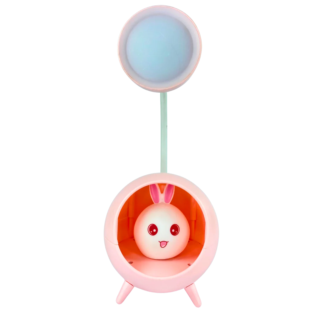USB Rechargeable LED Charging Desk Lamp, Cartoon Desktop Book Lights, Bedroom Sleep Lamp, Baby Eye Protection Children's Night Bedside Lamp, Kids Night Lamp