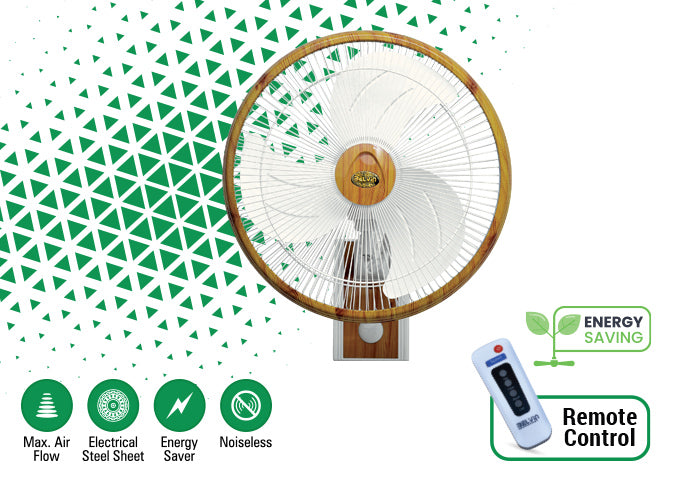 Belvin Platinum Plus Wall Bracket Fan