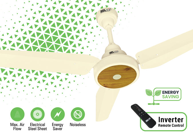 Belvin Flora Plus – 30 W Inverter Ceiling Fan