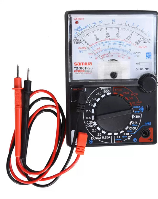 SAMWA YX-360TR Multitester AC/DC Voltage Current Resistance Decibel Fuse & Diode Protection Meter Tool for Non-magnetic Electronic Level