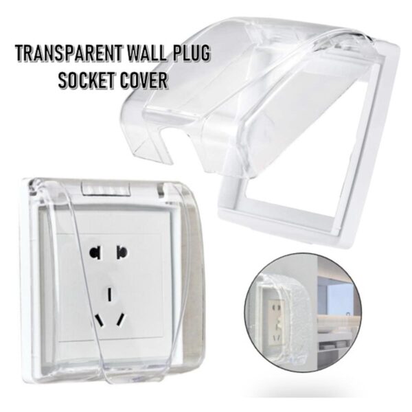WaterProof Cover for Single Switchboards (Transparent) small Size