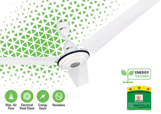 Belvin Deluxe 3 Star Labeled (Energy Star/Saver) Ceiling Fan