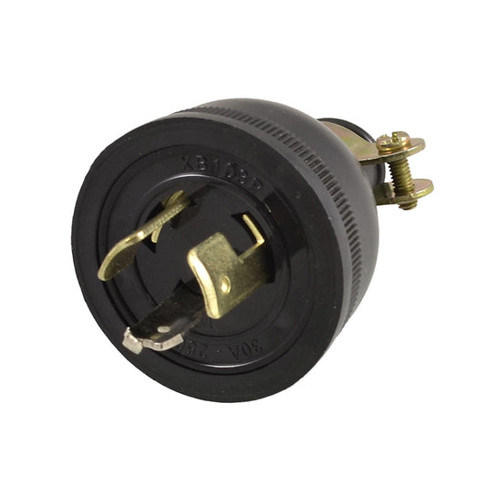 Generator 3 Pin Plug, AC 250V 30A Screw Lock Generator Power Plug, Generator Parts